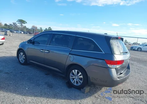 2016 Honda Odyssey Ex-L из США, поврежденный, VIN 5FNRL5H67GB060129